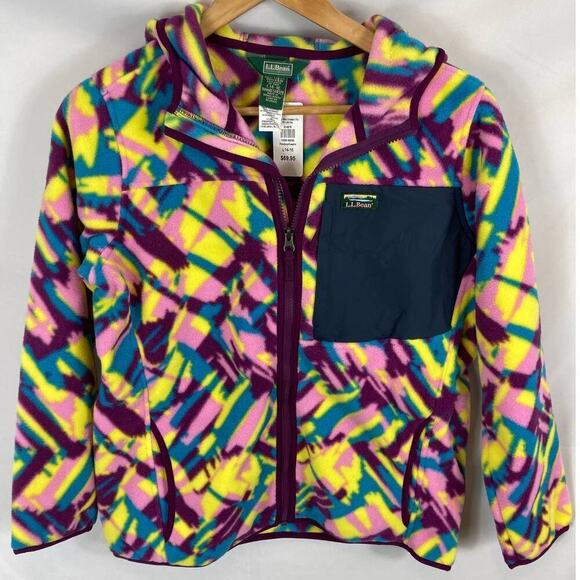 NWT Kids' Retro Mountain Classic Fleece Jacket size L 14/16 - Picture 1 of 3